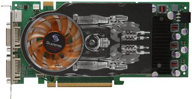 Alt view image 3 of 6 - Leadtek GeForce 9600 GSO 384MB GDDR3 PCI Express 2.0 x16 SLI Support Graphics Card PX9600 GSO EXTREME