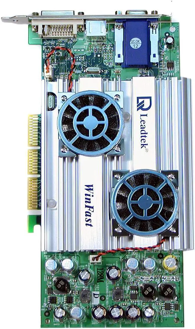Main image of Leadtek GeForce4 Ti4400 128MB DDR AGP 2X/4X Graphics Card A250-TD