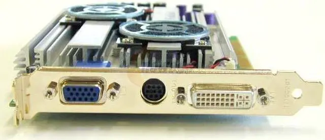 Alt view image 3 of 7 - Leadtek GeForce4 Ti4600 128MB DDR Graphics Card WinFast A250 Ultra TD MyVIVO