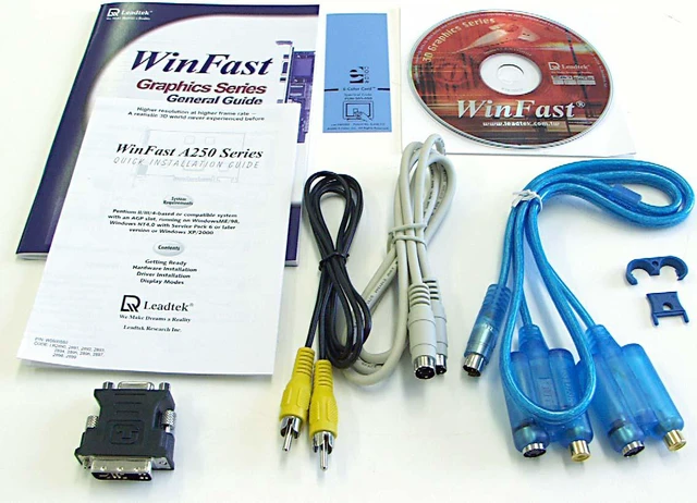 Open Box: Leadtek GeForce4 Ti4600 Graphics Card A250 ULTRATD MYVIVO ...