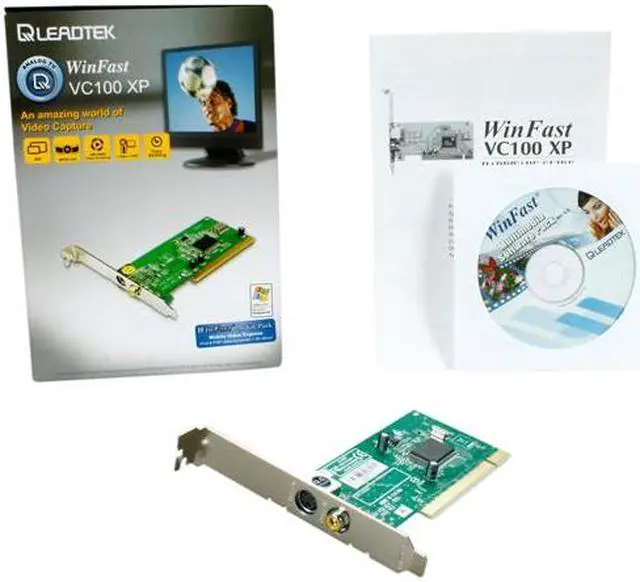 Alt view image 5 of 5 - Leadtek WinFast VC100 XP Video Capture Card