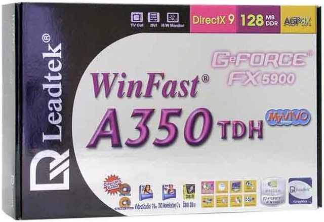 Open Box: Leadtek GeForce FX 5900 Graphics Card A350TDH MYVIVO - Newegg.com