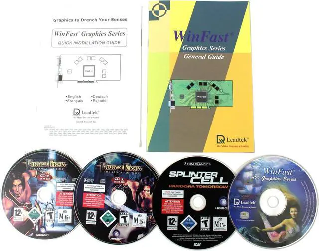 Alt view image 4 of 5 - Leadtek GeForce FX 5700LE 256MB DDR AGP 4X/8X Graphics Card A360LETD256MBDDR