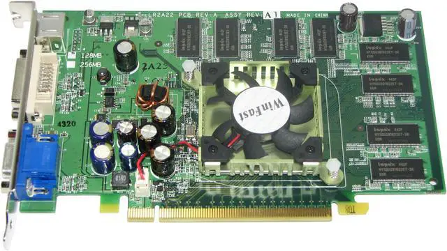 Alt view image 2 of 3 - FREETECH GeForce 6200 128MB DDR PCI Express x16 Graphics Card PX6200TD-128M