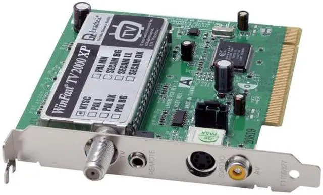 Alt view image 2 of 6 - Leadtek TV2000XP RM Tuner Card with Remote Control