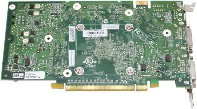Alt view image 4 of 8 - Leadtek PX7900GT TDH GeForce 7900GT 256MB 256-bit GDDR3 PCI Express x16 SLI Supported Video Card