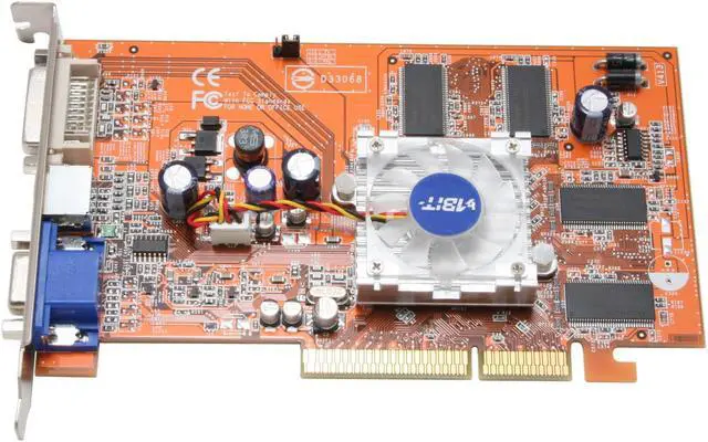 Alt view image 2 of 5 - ABIT Radeon 9550 256MB DDR AGP 4X/8X Graphics Card R9550-256CDT