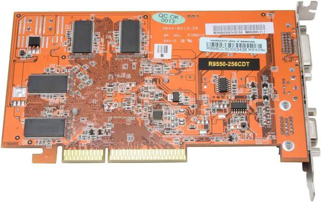 Alt view image 3 of 5 - ABIT Radeon 9550 256MB DDR AGP 4X/8X Graphics Card R9550-256CDT