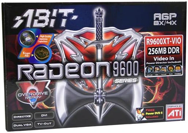 ABIT Radeon 9600XT Graphics Card R9600XT-VIO - Newegg.com