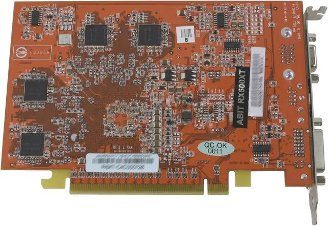 Alt view image 3 of 5 - ABIT Radeon X600XT 128MB DDR PCI Express x16 Graphics Card RX600 XT-PCIE