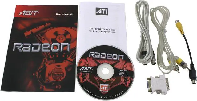Alt view image 4 of 5 - ABIT Radeon X600XT 128MB DDR PCI Express x16 Graphics Card RX600 XT-PCIE