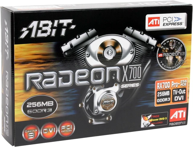 Amd Radeon X700 Open Box: ABIT Radeon X700PRO Graphics Card RX700PRO-256PCIE - Newegg.com