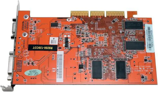 Alt view image 3 of 5 - ABIT Radeon 9250 128MB DDR AGP 4X/8X Graphics Card R9250-128CDT