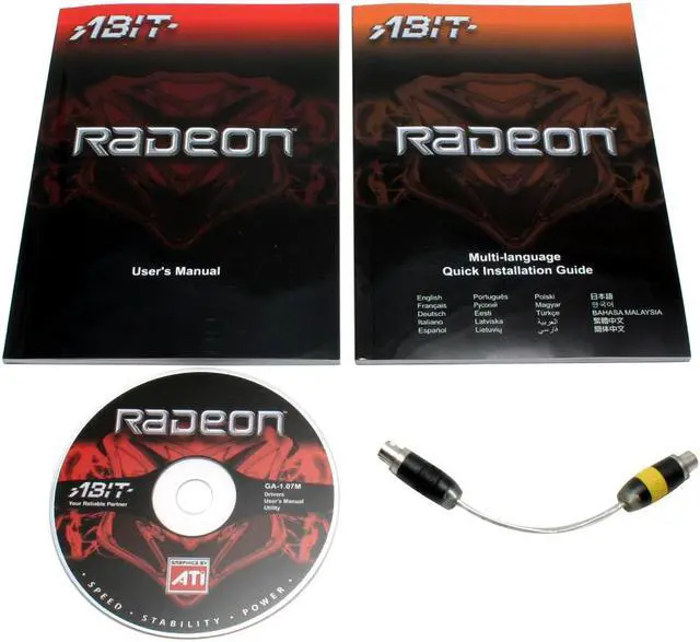 Alt view image 4 of 5 - ABIT Radeon 9250 128MB DDR AGP 4X/8X Graphics Card R9250-128CDT