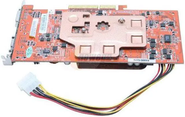 Alt view image 3 of 6 - ABIT Radeon X800 256MB GDDR3 AGP 4X/8X Graphics Card RX800-GURU