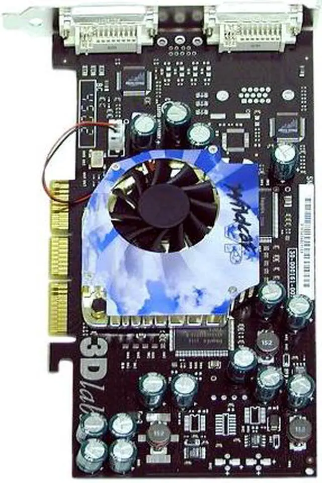 Main image of 3Dlabs Visual Processing Units 01-000064 64MB DDR AGP Graphics Card