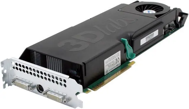 Main image of 3Dlabs Dual 3Dlabs Visual Processing Units Realizm 800 640MB 512-bit GDDR3 PCI Express x16 Graphics Card