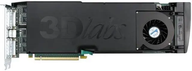 Alt view image 2 of 5 - 3Dlabs Dual 3Dlabs Visual Processing Units Realizm 800 640MB 512-bit GDDR3 PCI Express x16 Graphics Card
