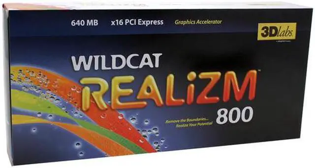 Alt view image 5 of 5 - 3Dlabs Dual 3Dlabs Visual Processing Units Realizm 800 640MB 512-bit GDDR3 PCI Express x16 Graphics Card