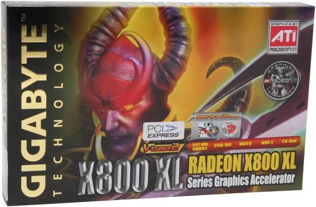 Alt view image 5 of 5 - GIGABYTE Radeon X800XL 512MB GDDR2 PCI Express x16 Graphics Card GV-RX80L512DE
