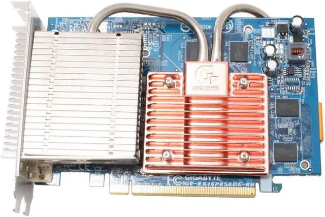 Alt view image 2 of 7 - GIGABYTE Radeon X1600PRO 256MB GDDR2 PCI Express x16 CrossFireX Support Graphics Card GV-RX16P256DE-RH