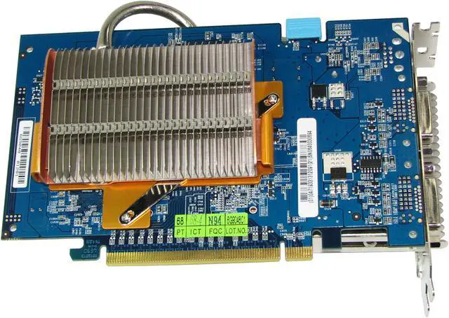 Alt view image 3 of 3 - GIGABYTE GeForce 7600GT 256MB GDDR3 PCI Express x16 SLI Support Graphics Card GV-NX76T256D-RH