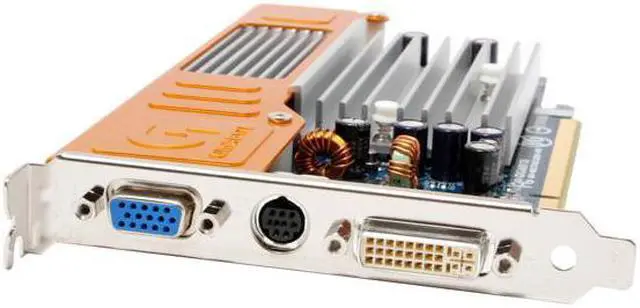 GIGABYTE GeForce 7300GS Graphics Card GV-NX73G128D-RH