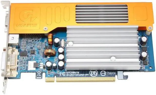GIGABYTE GeForce 7300GS Graphics Card GV-NX73G128D-RH