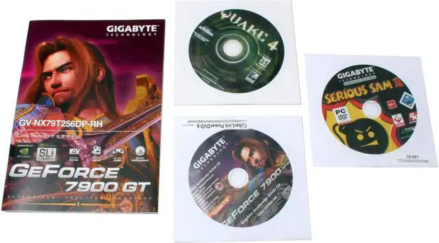 Alt view image 5 of 6 - GIGABYTE GeForce 7900GT 256MB GDDR3 PCI Express x16 SLI Support Graphics Card GV-NX79T256DP-RH-ED