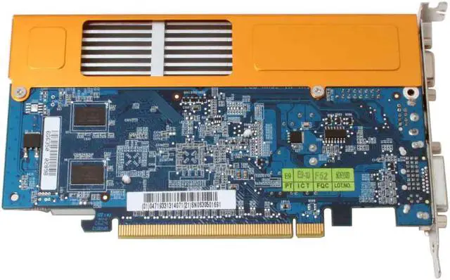 Alt view image 4 of 7 - GIGABYTE GeForce 7300LE Supporting up to 512MB(128MB on board memory) by TurboCache technology GDDR2 PCI Express x16 SLI Support Graphics Card GV-NX73L128D-RH