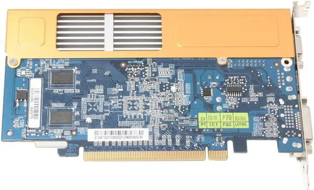 Alt view image 4 of 6 - GIGABYTE GeForce 7100GS 512MB(128MB on Board) GDDR2 PCI Express x16 SLI Support Graphics Card GV-NX71G512P8-RH