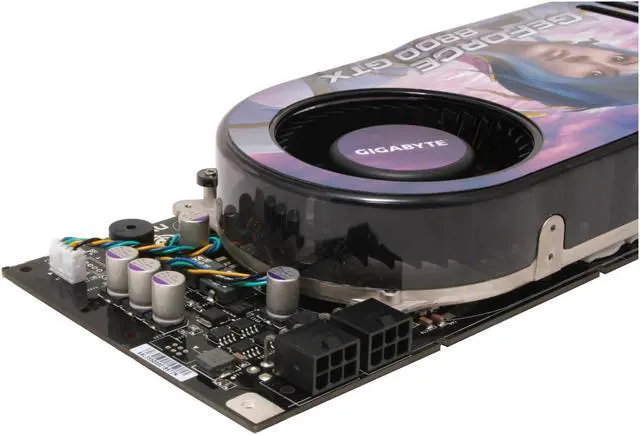 Alt view image 3 of 8 - GIGABYTE GeForce 8800 GTX 768MB GDDR3 PCI Express x16 SLI Support Graphics Card GV-NX88X768H-RH