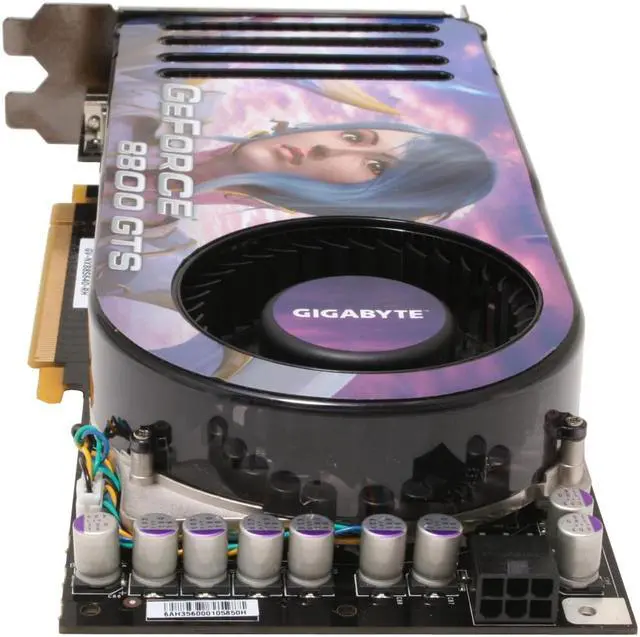 Alt view image 3 of 6 - GIGABYTE GeForce 8800 GTS 640MB GDDR3 PCI Express x16 SLI Support Graphics Card GV-NX88S640H-RH