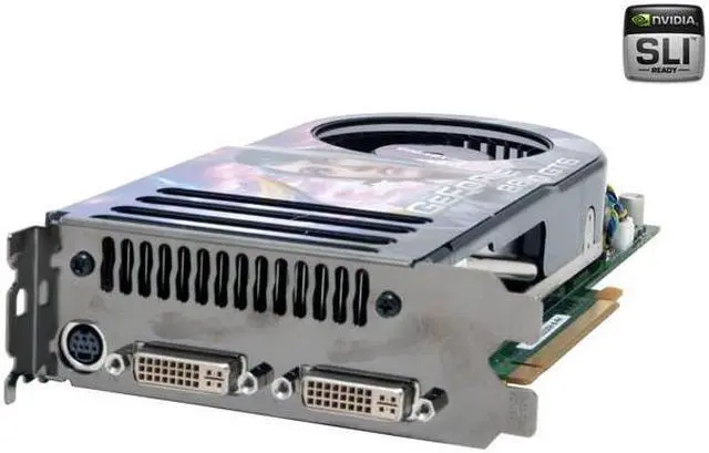 Alt view image 2 of 8 - GIGABYTE GeForce 8800 GTS 320MB GDDR3 PCI Express x16 SLI Support Graphics Card GV-NX88S320H-B-RH