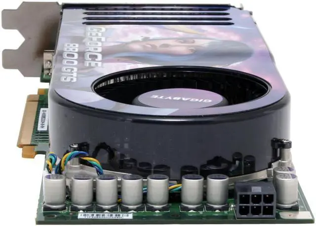 Alt view image 4 of 8 - GIGABYTE GeForce 8800 GTS 320MB GDDR3 PCI Express x16 SLI Support Graphics Card GV-NX88S320H-B-RH