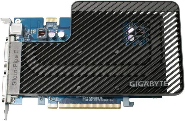 Alt view image 2 of 6 - GIGABYTE GeForce 7600GT 256MB GDDR3 PCI Express x16 SLI Support Graphics Card GV-NX76T256D-RH