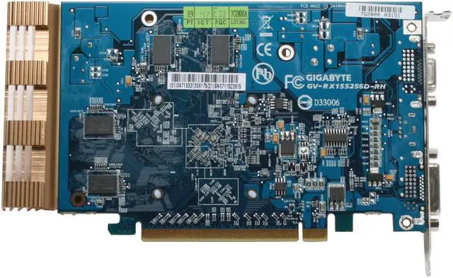 Alt view image 3 of 6 - GIGABYTE Radeon X1550 256MB GDDR2 PCI Express x16 CrossFireX Support Graphics Card GV-RX155256D-RH