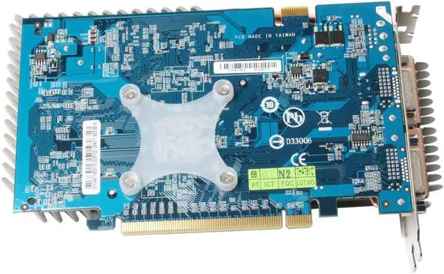 Alt view image 3 of 6 - GIGABYTE GeForce 8600 GTS 256MB GDDR3 PCI Express x16 SLI Support Graphics Card GV-NX86S256H