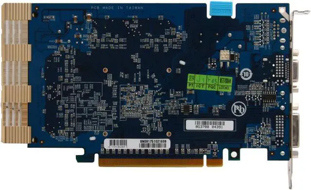 Alt view image 4 of 6 - GIGABYTE GeForce 8500 GT 512MB GDDR2 PCI Express x16 Graphics Card GV-NX85T512HP