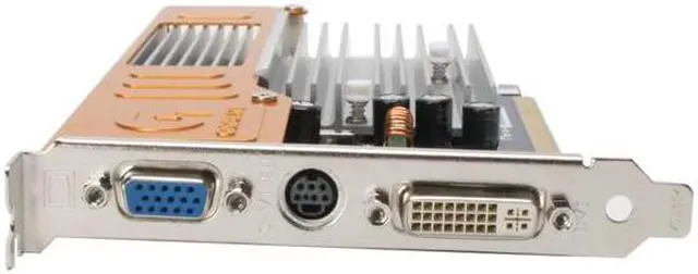 Alt view image 2 of 6 - GIGABYTE GeForce 8400 GS 256MB GDDR2 PCI Express x16 Graphics Card GV-NX84G256H