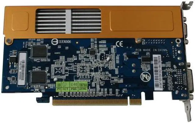 Alt view image 4 of 6 - GIGABYTE GeForce 8400 GS 256MB GDDR2 PCI Express x16 Graphics Card GV-NX84G256H