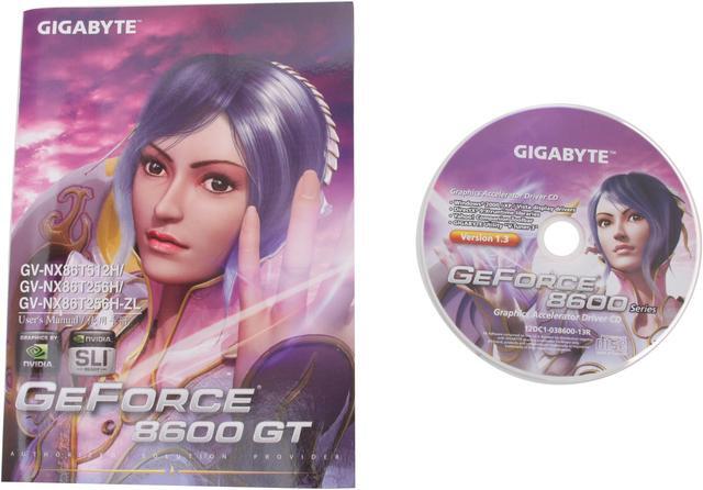 Alt view image 6 of 7 - GIGABYTE GeForce 8600 GT 256MB GDDR3 PCI Express x16 SLI Support Graphics Card GV-NX86T256H