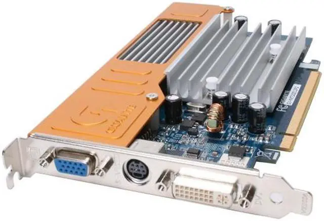 Alt view image 2 of 7 - GIGABYTE GeForce 7200GS 256MB GDDR2 PCI Express x16 Graphics Card GV-NX72G512P2