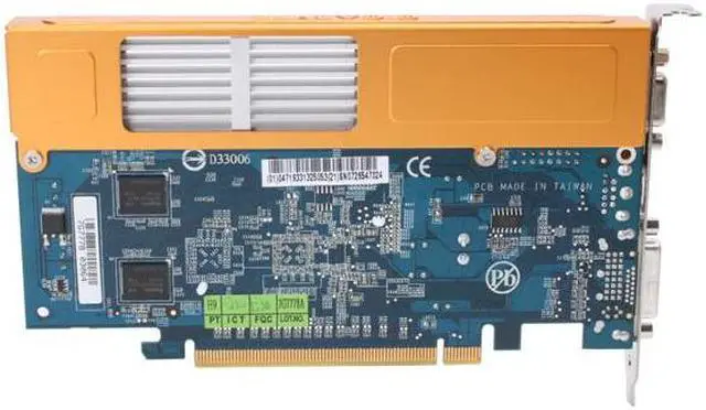 Alt view image 4 of 7 - GIGABYTE GeForce 7200GS 256MB GDDR2 PCI Express x16 Graphics Card GV-NX72G512P2
