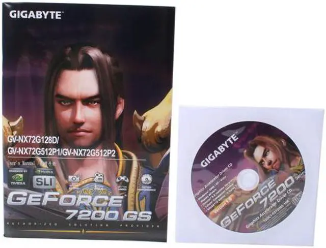 Alt view image 6 of 7 - GIGABYTE GeForce 7200GS 256MB GDDR2 PCI Express x16 Graphics Card GV-NX72G512P2