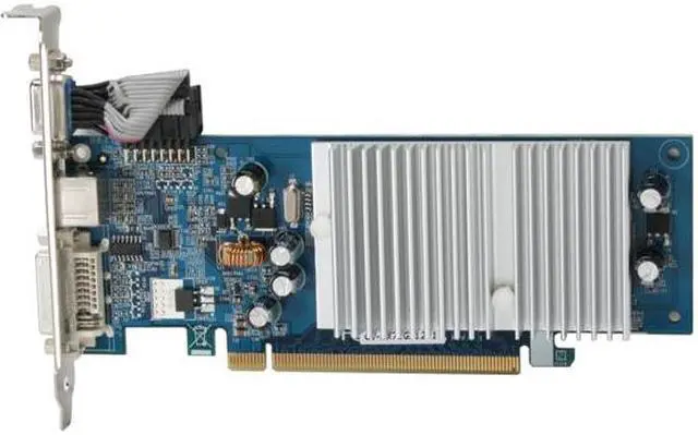 Alt view image 3 of 7 - GIGABYTE GeForce 7200GS 128MB GDDR2 PCI Express x16 Graphics Card GV-NX72G512P1