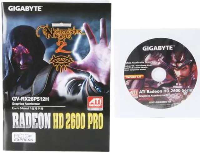 Alt view image 4 of 4 - GIGABYTE Radeon HD 2600PRO 512MB GDDR2 PCI Express x16 CrossFireX Support Graphics Card GV-RX26P512H