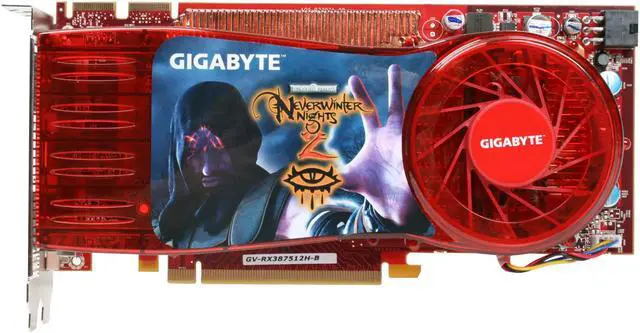 Alt view image 3 of 9 - GIGABYTE Radeon HD 3870 512MB GDDR4 PCI Express 2.0 x16 CrossFireX Support Graphics Card GV-RX387512H-B