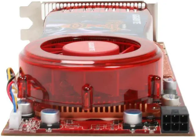 Alt view image 5 of 9 - GIGABYTE Radeon HD 3870 512MB GDDR4 PCI Express 2.0 x16 CrossFireX Support Graphics Card GV-RX387512H-B