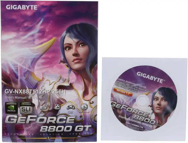 Alt view image 7 of 9 - GIGABYTE GeForce 8800 GT 512MB GDDR3 PCI Express 2.0 x16 SLI Support Graphics Card GV-NX88T512HP